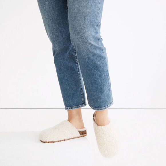Madewell The Layne Clog Mule in Shearling - Picture 4 of 6